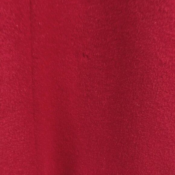 Womens FLEURETTE Red Loro Piana Wool Mink Trimmed - Picture 7 of 13